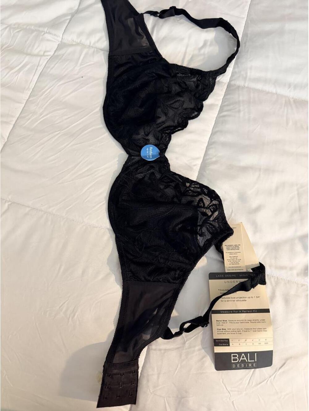 Bali Women's Black Bra